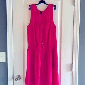 Pink Gap dress size large